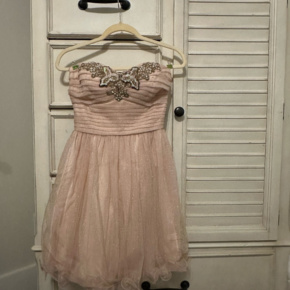 Strapless Prom Dress